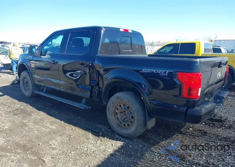 2019 Ford F-150 Lariat from USA, damaged, VIN 1FTEW1E4XKFD22053